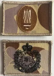 Royal Army Australian Engineers Patch DUO, DPDU, hook & loop back ! Free Post