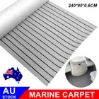 Light Grey EVA Foam Boat Flooring Faux Teak Decking Sheet Marine Carpet 90×240cm