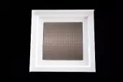 ADJUSTABLE WHITE SQUARE 900x900MM SHOWER BASE W/ SS GRATE FOR MISALIGNED DRAIN