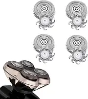 Shaver Replacement Blades compatible with Sku*l Shaver Pitbull Gold PRO Shaver Replacement Blade,Shaver Replacement Heads for Pitbull Platinum Pro Shaver (1Set(4blades)