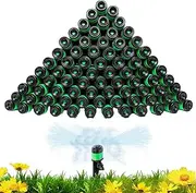 Drip Irrigation System | 360 Degree Spray Drippers - Quick-Connect Adjustable Watering System for Lawns Flower Beds Vegetable Gardens