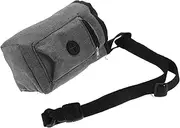 Kisangel Silicone Dog Training Bag Multi-Purpose Chalk Bag Oxford Fabric Zipper Closure Climber's Essential Gear