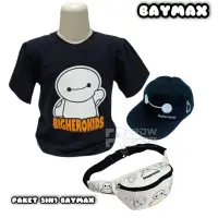 在飛比找蝦皮購物優惠-Baymax 帽和腰包 BAYMAX 3 合 1 Compl