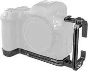SMALLRIG L-Bracket for Canon for EOS R5 Mark II,Horizontal and Vertical Shooting L-Shape Plate with 1/4"-20 Threaded Holes, QD Socket, Cold Shoe Mount, Built-in QR Plate for Arca-Type - 4983