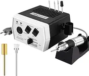 JSDA® JD 400 Premium Nail Cutter for Gel Nails with Professional 30000 rpm, Cutter Nails, Cutter for Gel Nails, Electric Nail Cutter, Includes 4 Bits & 1 x Premium Carbide Bit, for Private & Studio