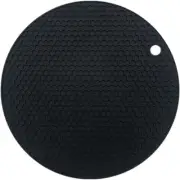 ColourTree 3.15" Silicone Round 4 Piece Trivet Mats, Silicone Pot Holders