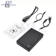 Portable UPS 5V/9V/12V Uninterruptible Power Supply Battery Backup 10400mAh USA