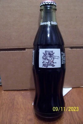 Norwich Navigators Souvenir Bottle - Unopened Coca-Cola Bottle