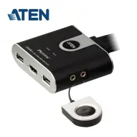 在飛比找momo購物網優惠-【ATEN】2埠 USB HDMI KVM 多電腦切換器(C