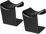Homoyoyo 2pcs Headphone Stand: Adhesive Gaming Headset Hook Headphone Holder Under Desk PC Gaming Accessory Controller Headset Stand for Home Office