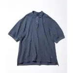 NAUTICA PIGMENT DYED “TOO HEAVY” S/S POLO SHIRT L CITYBOY 洗舊