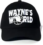 wondeful Wayne's World Hat Cap Baseball Cap Adjustable Hat Mesh Cap Outdoor Sports hat