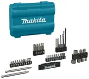 Makita E-13166 Set of 42 Accessories Bits Drill Sockets 1/4" Hexagonal Case