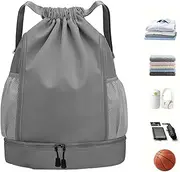 YNPQTDS Pool Backpack | Swimming Equipment Bags for Men | Waterproof Portable Equipment Back Pack, Lightweight Workout Gear for Vacation Sports Summer Picnic