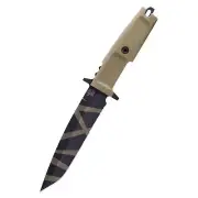 Extrema Ratio COL MOSCHIN combat partially serrated knife Desert Warfare edition