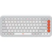 Logitech POP Icon Keys Wireless Keyboard (Off White)