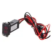 Hulk 4x4 Dual Battery Voltmeter fits Early Toyota Red LED HU1407R-BULK
