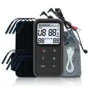 TENS Unit, Muscle Stimulaor for Pain Relief-Rechargeable, Dual Channel Electo...