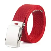 New Fashion Unisex Army Tactical Waist Belt Jeans Male Casual Men Women Belt Can