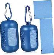 INOOMP 2pcs Quick Dry Towel Gym Towels Polyester