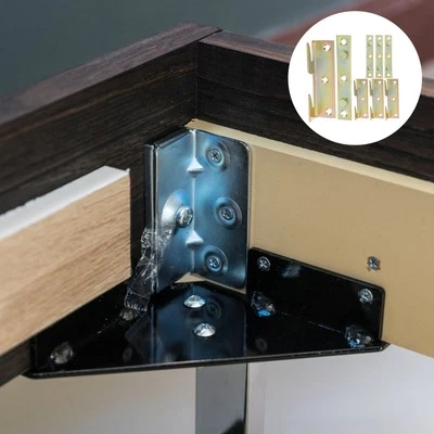 8 Pcs Bed Hinges Hanging Parts Child Rails for Frame Stabilizer Frames
