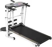 Treadmill Home Foldable Multifunction Walking Machines for Exercise Adjustable Running Exercise Machine Maximum Load 150kg