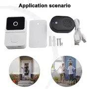 WiFi Enabled Wireless Doorbell Camera with Intercom and Security Camera