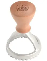 [Marcato] Ravioli Stamp - Round 58mm in Brown/Silver