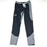 New Under Armour YOUTH Boys Compression Pants 3/4 Tights Training NWT Size Large