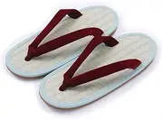 [ケンコーミサトっ子] Misatokko Zori Tatami Sandals Made in Japan (Toddler/Kid/Adult)
