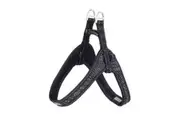 Rogz Small/Medium Black Fast Fit Utility Harness for Dogs