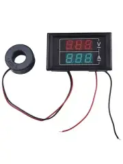 Wide Measuring Range AC Voltage and Current Meter with Digital Display