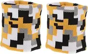 Outanaya 1 Pair Sports Sweat-Absorbent Wristbands Cloth Sweatband Wrist Bands for Washing Face Tennis Wristbands Wrist Sweat Band Wrist Sweatbands Gymnastics Wristbands Latex Silk