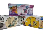 Jetson Customizable Three-Wheel Kick Scooter - CHOOSE (Yoda, Princess or Mickey)