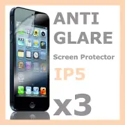 3 x Matte Anti Glare Screen Protector LCD Film Guard for Apple iPhone 5 5G IP5
