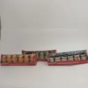 18 Christmas tealite candles 6 trees, 6 ginger bread men, 6 snow men
