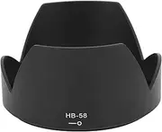 Reversible Lens Hood Shade Protector,HB‑58 Filter Adapter Ring,Camera Lens Hood Shade for Nikon 18‑300mm F/3.5‑5.6G ED VR