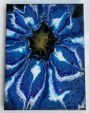 Original Abstract Painting One Of A Kind 9 X 12 Canvas Wall Art