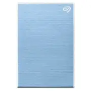 Seagate 5TB One Touch External Portable HDD with Password Protection - Blue