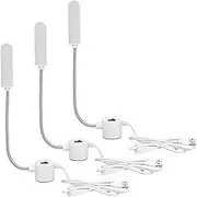 FwQoFvk Flexible Portable Machine Light with Magnet Base, Sewing Machine Light, Flexible Gooseneck Arm Worklight, LED Sewing Lighting(30LEDs) for Sewing Work