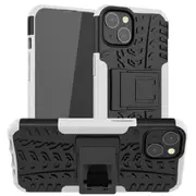 MCC Heavy Duty iPhone 13 mini Shockproof Case Cover Tough Apple Handset [White]