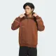 【adidas 愛迪達】上衣 男款 長袖上衣 帽T 運動 亞規 ST FL HOODIE 咖啡 IQ1365(S2237)