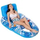 AU Inflatable Pool Floating Row Portable Float Bed Seat Adults for Beach Pool Pa