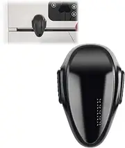 Childproof Oven Door Lock for Baby Proofing, Child Safety Locks, Baby Proof Cupboard Locks, Easy to Install and Use Adhesive, No Tools or Drill, Heat-Resistant, Swivel Mechanism (1 Pack, Black)