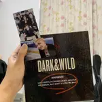 BTS 防彈少年團 DARK&WILD 專輯 防彈小卡