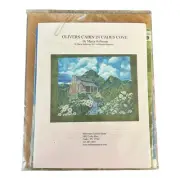 Applique Kit Olivers Cabin in Cades Cove Wall Hanging Pattern & Materials SEALED