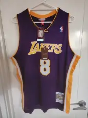 Kobe Bryant Los Angeles Lakers '00-'01 Away NBA Swingman Jersey Size XL