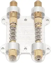 Dpofirs Guitar Dual Brass Tremolo Stopper Stabilizer for Floyd Rose, Gotoh, Ibanez and Other Electric Guitars