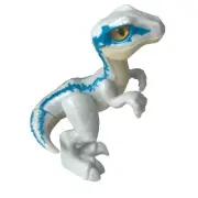 NEW Imaginext Jurassic World Park Figure Raptor Trainer Set Blue Dinosaur 3"