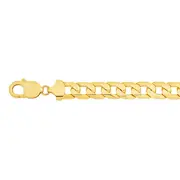 9ct 22cm Solid Curb Bracelet